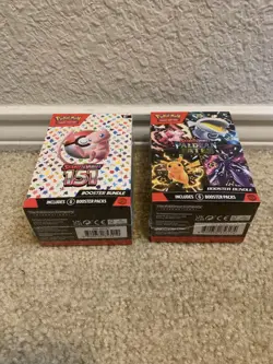 Pokemon TCG 151 Booster Bundle + Paldean Fates Booster Bundle Lot of 2! New! - Image 5