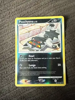 Poochyena 86/127 - Pokemon TCG Platinum - Reverse Holo Common - LP/MP - Image 1