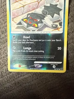 Poochyena 86/127 - Pokemon TCG Platinum - Reverse Holo Common - LP/MP - Image 3
