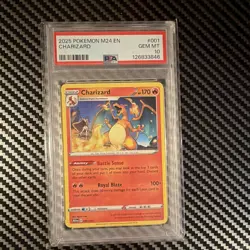 Pokemon TCG Charizard McDonald’s Promo 001/015 PSA 10 - Image 1