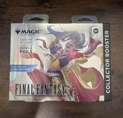 Magic The Gathering Final Fantasy Collector Booster Omega Box Factory Sealed - Image 1