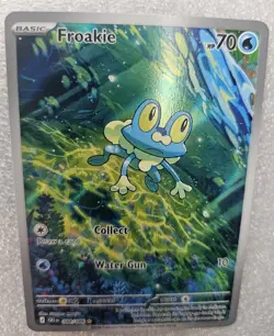 Pokemon TCG- Froakie - 088/086 - ME04: Chaos Rising (CRI) Illustration Rare NM - Image 3