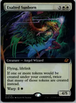 Edge of Eternities #318 Exalted Sunborn (Extended Art) FOIL - Image 1