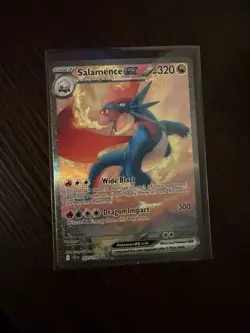 Salamence ex 187/159 - Journey Together Special Illustration Rare Pokemon NM SIR - Image 1
