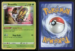 Beautifly 008/196 Holo Rare Lost Origin Pokemon NM/M - Image 3
