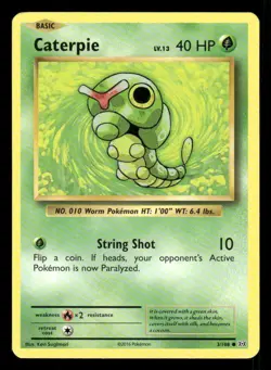Caterpie 3/108 C Evolutions LP Pokemon - Image 1