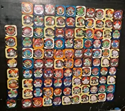 Japanese Battrio Arcade Pokemon Chips Lot Of 160 (Used) (AS IS) - Image 1