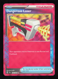 Dangerous Laser 058/064 Holo Shrouded Fable Pokemon Near Mint - Image 1