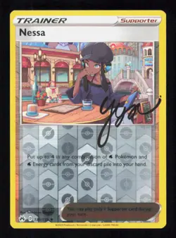 Nessa 136/159 Reverse Holo Crown Zenith Pokemon Near Mint - Image 1