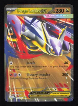 Mega Latias ex 100/132 Holo Mega Evolution Pokemon Near Mint - Image 1
