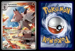 Lycanroc 166 159 Illustration Rare Journey Together Pokemon NM - Image 3