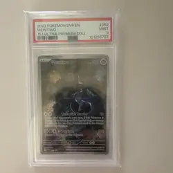 2023 Pokemon TCG SVP Scarlet & Violet Promo Mewtwo 052 Holo EN PSA 9 - Image 1