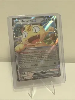 Pokemon TCG Meowth EX 62/88 Double Rare Perfect Order - Image 1
