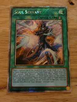 Yu-Gi-Oh TCG - Soul Servant (RA03-EN271) - Platinum Secret Rare - Image 1