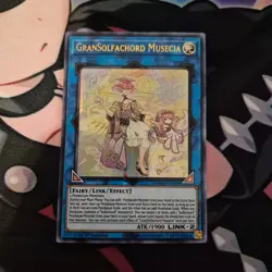 Yugioh Gransolfachord Musecia DAMA-EN048 1st Edition Ultra Rare - NM - Image 1