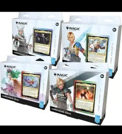 Commander Decks Set of 4 Collectors Edition FINAL FANTASY FIN MTG SEALED - Image 1