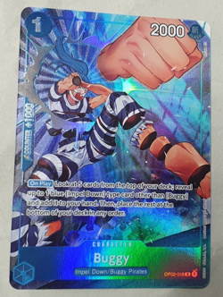 Buggy R Alt Art Foil - NM - One Piece TCG - Paramount War - OP02-058 - UK Stock - Image 1