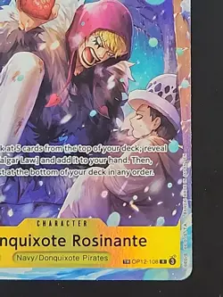 The Azure Sea’s Seven (OP14) Eng #OP12-108 Donquixote Rosinante Treasure Rare - Image 5