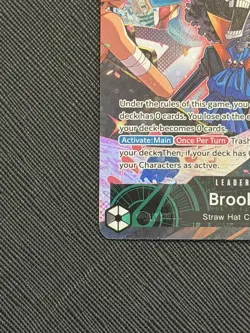 OP15-022 Brook Alt Art Leader Adventure on Kami’s Island One Piece TCG English - Image 5