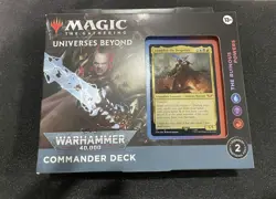 Sealed MTG Commander deck Warhammer 40K Ruinous Powers (chaos) - Image 1