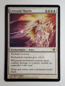 Near Mint - MTG Celestial Mantle - Zendikar - Image 1