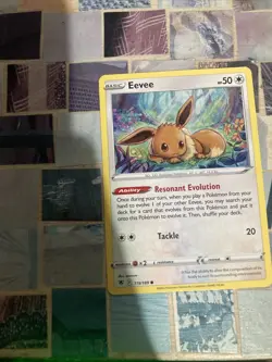 Pokemon TCG Eevee Sword & Shield - Astral Radiance 119/189 Regular Common - Image 1