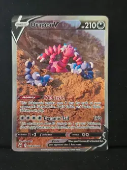Pokemon TCG Drapion V Ultra Rare Holo CRZ: GG #GG49/GG70 Lightly Played - Image 1