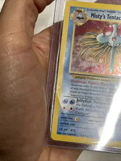Pokemon TCG Misty’s Tentacruel 10/132 Holo Rare 2000 Gym Heroes LP Vintage WOTC - Image 5