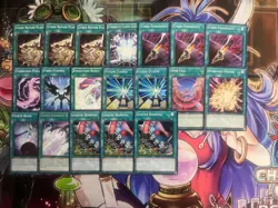 ZANE TRUESDALE YUGIOH GX CYBER DRAGON INFINITY CORE NOVA TWIN TRADING CARD DECK - Image 3