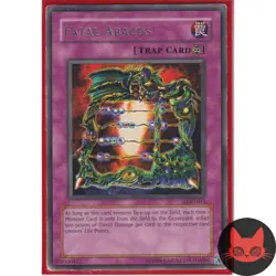 Yugioh Fatal Abacus LOD-011 Rare LP - Image 1