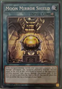 YuGiOh Moon Mirror Shield SDCL-EN030 1st Edition - Image 1