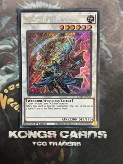 L26D-ENX35 XX-Saber Hyunlei Secret Rare Yu-Gi-Oh! NEW - Image 1