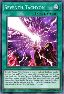 Yugioh BLGG-EN126 - Seventh Tachyon - Ultra Rare - Image 1