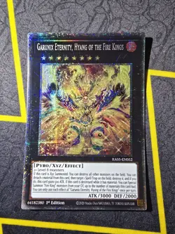 Garunix Eternity Hyang of the Fire Kings - RA05-EN052 - Starlight Rare - Yugioh - Image 1