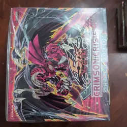 YUGIOH • 5DS CRIMSON CRISIS SPECIAL EDITION • BOOSTER BOX • UPPER DECK • SEALED - Image 2