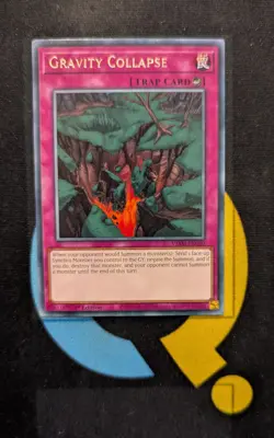 VASM-EN030 Gravity Collapse Rare 1st Edition YuGiOh - Image 1