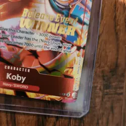 Koby (OP12 Release Event Winner) P-092 - One Piece TCG Promotion Cards PR - Image 4
