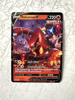 Volcanion V - 025/198 - Pokemon Chilling Reign Sword Shield Card M/NM - Image 1