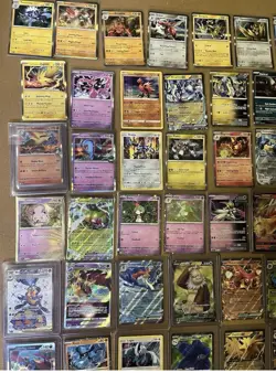 500+ Pokemon Card Bulk Lot | Free EX/V/VSTAR Rare + Holos | Makes a great gift! - Image 2
