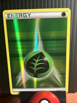 Pokemon TCG Generations Grass Energy 75/83 Reverse Holo Common Card - Image 1