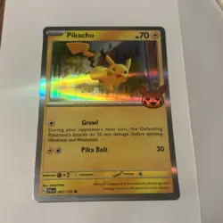 Pikachu Pokemon Card! Holo/Reverse Holo Rare EX VMAX Full Art Card - Image 1