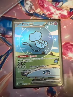 Pokemon Chinese Bubble Mew Ex 151C 191/151 UR Holo Full Art Card - Image 2