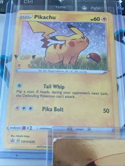 Pikachu - (General Mills) NM ⚡, Detective Pikachu And Topps Holo Card (3) 👀 🔥 - Image 2