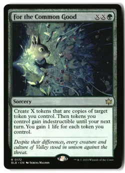 MTG For the Common Good [BLB - 172] NM 7-16 - Image 1