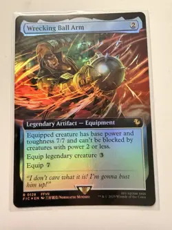 Wrecking Ball Arm (Extended Art) (FOIL) ✅ Final Fantasy ✅ Magic (mtg) - Image 1