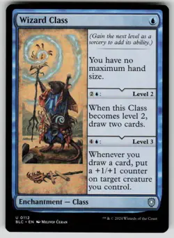 Wizard Class Uncommon Commander: Bloomburrow 112 MTG Near Mint - Image 1