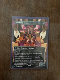 Roaming Throne (Borderless) The Lost Caverns of Ixalan Regular - Image 1