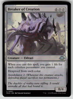 Breaker of Creation Uncommon Modern Horizons 3 1 MTG Near Mint 2024 - Image 1