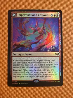 Improvisation Capstone M Foil 120 - MTG Secrets of Strixhaven - Image 1