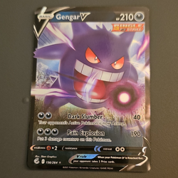 The Pokemon Company Gengar V 156/264 SWSH08: Fusion Strike Ultra Rare Holo 210 - Image 1